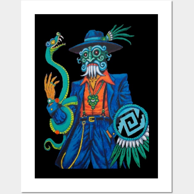 Aztec Pachuco Wall Art by ArtRooTs